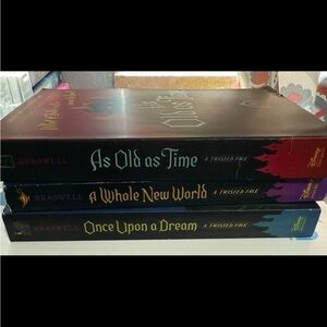 Disney Twisted Tales Boxed Set by Braswell - Black/Red/Blue Spines